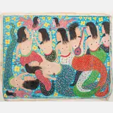 A School of Mermaids by Gerard Fortune, Oil on canvas, offered Jul 2022