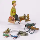 Untitled by Seven Military Theme Tin, lithograph toys, offered Apr 2022