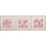 Blue Muster (1, 2 and 3) by Earnest Merritt, Watercolor triptych, offered Jun 2016