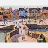 Paysage a Marais Poitevins by Laurent Vialet, Oil on canvas, offered Sep 2015