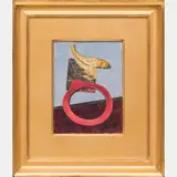 Arrangement with Pepper by Henning Loeschcke, Oil on panel, offered Sep 2015