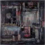 Obsolete Machine by Sigmund Shawkey, Acrylic on canvas, offered Sep 2015
