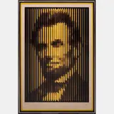Abe Lincoln by Jean-Pierre Yvaral, Serigraph, offered Sep 2015