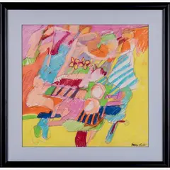 Untitled by Barry Le Va, Oil pastel on paper, offered Sep 2015