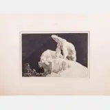 Cold Comfort by Leonard Robert Brightwell, Etching, offered Sep 2015