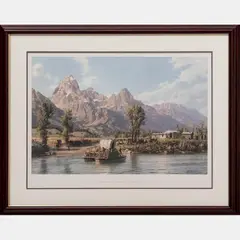 Jackson Hole by John Stobart, Lithograph, offered Sep 2015