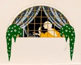 (1892-1990) La Toilette by Erté, 1980, Serigraph, offered Jul 2015
