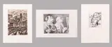 Sheep Shearers, Line by Stanley Anderson, engraving, offered Jun 2015