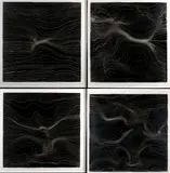 Untitled, 2000, (4) Printers by Maureen McQuillan, ink and resin on paper, offered May 2015