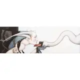 Untitled by Michael Parkes, lithograph in colors, sold Nov 2025
