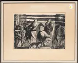 Untitled by Benton Murdoch Spruance, lithograph, sold Nov 2025