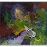 Untitled by Flo Gray Hopkins, oil on canvas, sold Nov 2025