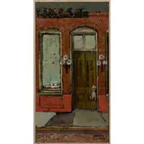 Doorway with Child by Shirley Clement, oil on board, sold Nov 2025