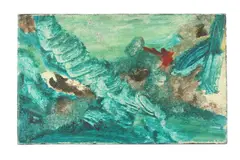 Untitled by Wang Jangeng, oil on canvas, offered Nov 2020