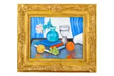 Untitled by Robert Hawn, acrylic on canvas, offered Nov 2020