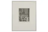 Untitled by James Swann, etching, offered Nov 2020