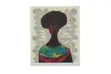 Untitled by Chris Ofili, screenprint and offset, offered Nov 2020