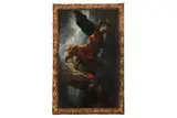 Untitled by Maximilian Wachsmuth, oil on canvas, offered Oct 2020