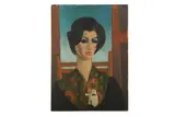 Untitled by Halim Habashy, acrylic on board, offered Oct 2020