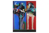 Untitled by Dia Azzawi, gouache on paper, offered Oct 2020