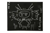 Untitled by Keith Haring, oil, offered Oct 2020