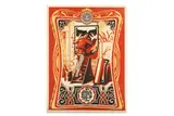 Untitled by Shepard Fairey, oil, offered Oct 2020