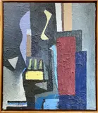 Untitled by Paul Cannell, oil on canvas, offered Oct 2020