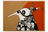 Untitled by Lucy McLauchlan, screenprint, offered Oct 2020