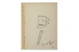 Untitled by Jean-Michel Basquiat, pencil, offered Oct 2020