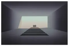 Untitled by Mehdi Ghadyanloo, screenprint, offered Oct 2020