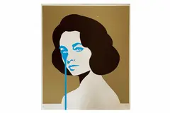 Untitled by Pure Evil, screenprint, offered Oct 2020