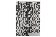 Untitled by Christopher Wool, lithograph on paper, offered Oct 2020