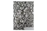Untitled by Christopher Wool, lithograph on paper, offered Oct 2020