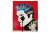 Untitled by Pure Evil, screenprint on paper, offered Oct 2020