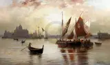 Untitled by Edward Henry Eugene Fletcher, oil on canvas, sold Mar 2018