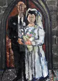 Wildenstein & Co Exhibition label verso 24 x 18in by William Hallé, 1956, oil on canvas, sold Mar 2018