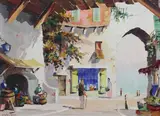 Untitled by Cecil Rochfort D'Oyly-John, oil on canvas, sold Mar 2018