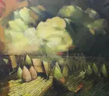 Untitled by Johann Margaretha Gutlich, oil on canvas, sold Mar 2018