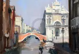 Untitled by Julian Barrow, oil on canvas, sold Mar 2018