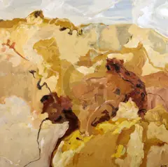 Untitled by Luke Sciberras, oil on board, offered Mar 2018