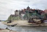 Untitled by Charles Edward Holloway, 1887, watercolour, sold Mar 2018