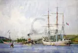 Untitled by Henry Scott Tuke, 1908, watercolour, sold Mar 2018