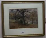 Untitled by Thomas Tayler, watercolour, sold Mar 2018