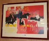 Foro Romano by Paul Guiramand, lithograph, sold Mar 2018