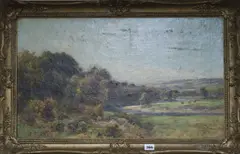 On The Conway by Richard Gay Somerset, oil on canvas, sold Feb 2018