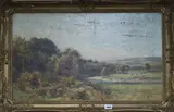 On The Conway by Richard Gay Somerset, oil on canvas, sold Feb 2018