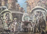Untitled by Clarence E. Blackburn, oil on canvas, sold Feb 2018