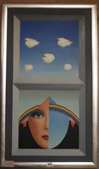 Face by Anthony John Gray, oil on canvas, sold Jan 2018