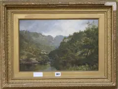 Untitled by Henry Gummery, oil on canvas, sold Jan 2018