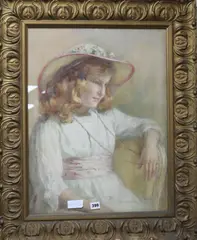 Untitled by Eliza Mary Burgess, watercolour, sold Jan 2018